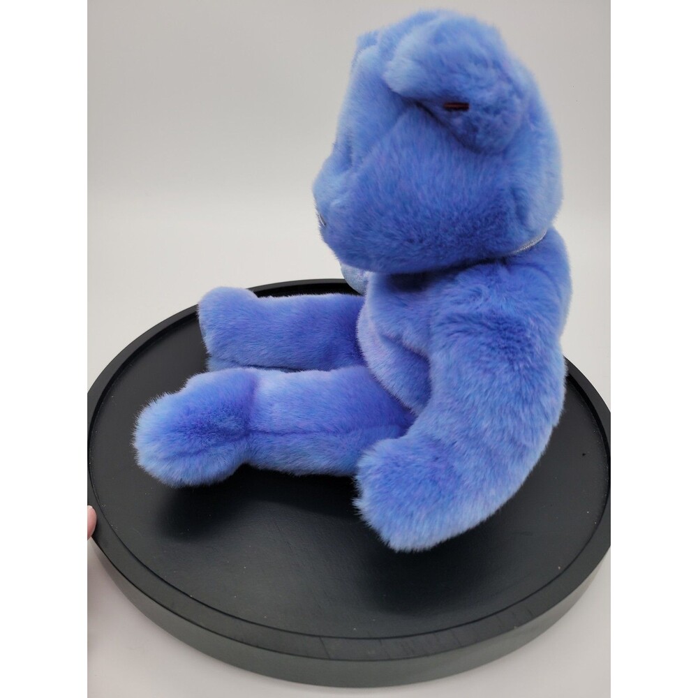 TY Beanie Babies Buddy Clubby II Teddy Bear 1999 Periwinkle Blue 14” - Picture 6 of 16